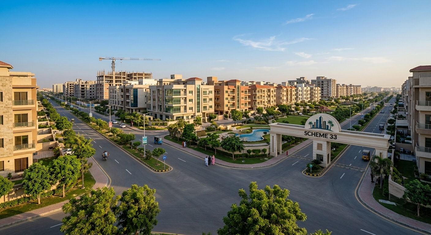 Scheme 33 Karachi – A Growing Hub in Karachi’s Real Estate Landscape